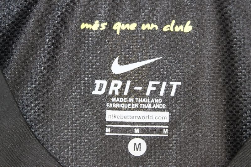 AAA(Thailand) Barcelona 2011/12 Away Long Sleeve Retro Soccer Jersey
