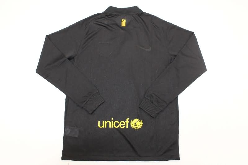 AAA(Thailand) Barcelona 2011/12 Away Long Sleeve Retro Soccer Jersey