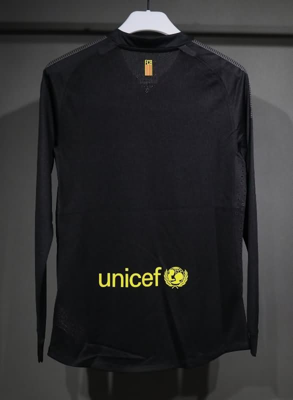 AAA(Thailand) Barcelona 2011/12 Away Retro Long Sleeve Soccer Jersey (Player)