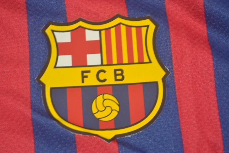 AAA(Thailand) Barcelona 2011/12 Home Retro Jersey(L/S Player)