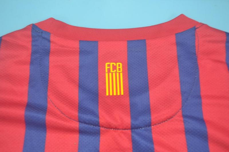 AAA(Thailand) Barcelona 2011/12 Home Retro Jersey(L/S Player)