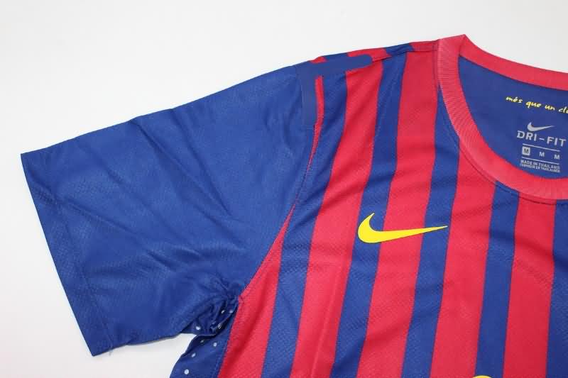 AAA(Thailand) Barcelona 2011/12 Home Soccer Jersey(Player)