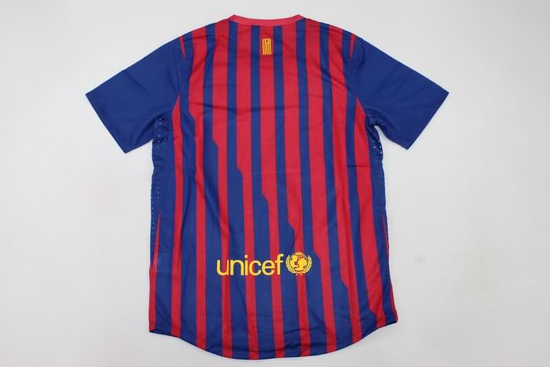 AAA(Thailand) Barcelona 2011/12 Home Soccer Jersey(Player)