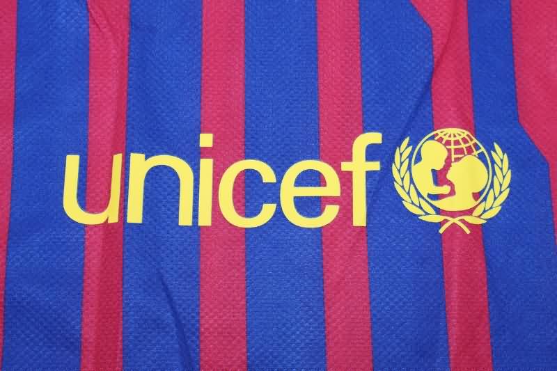 AAA(Thailand) Barcelona 2011/12 Home Soccer Jersey(Player)