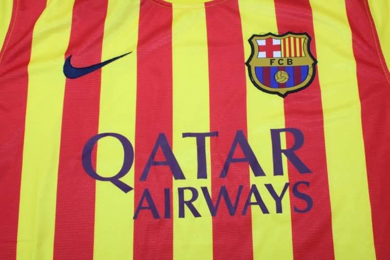 AAA(Thailand) Barcelona 2013/14 Away Retro Soccer Jersey