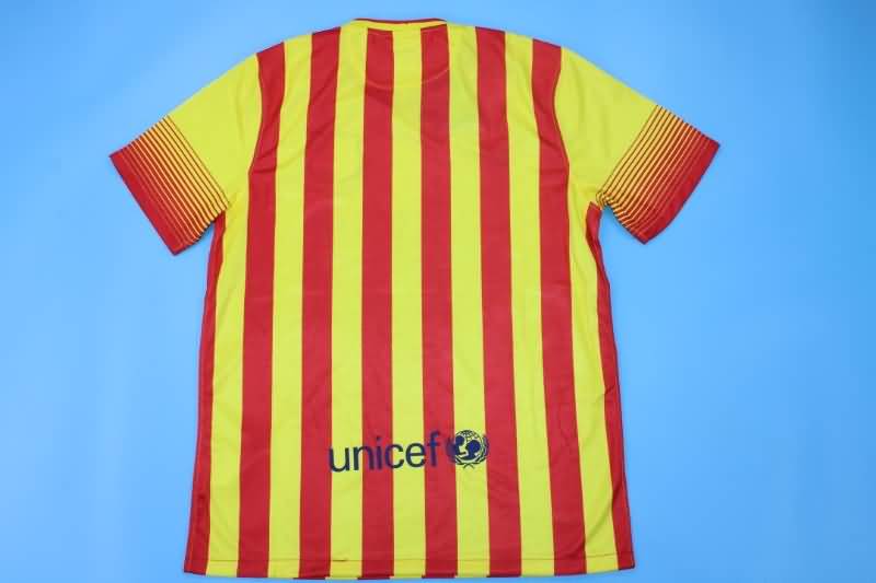 AAA(Thailand) Barcelona 2013/14 Away Retro Soccer Jersey