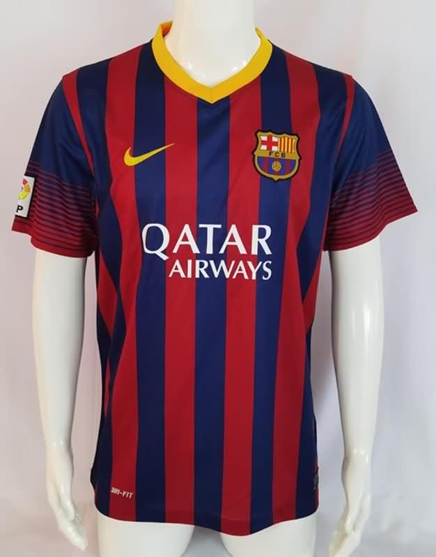 AAA(Thailand) Barcelona 2013/14 Home Retro Soccer Jersey