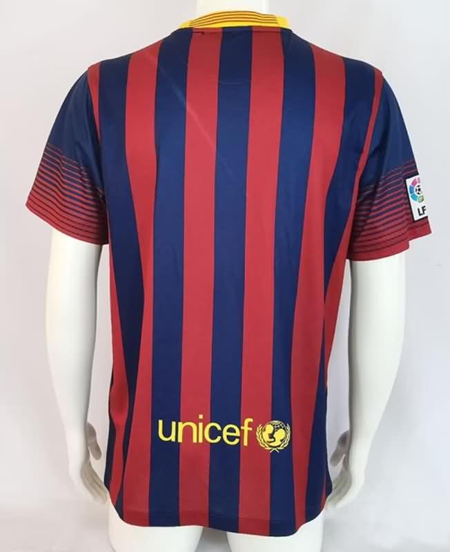 AAA(Thailand) Barcelona 2013/14 Home Retro Soccer Jersey