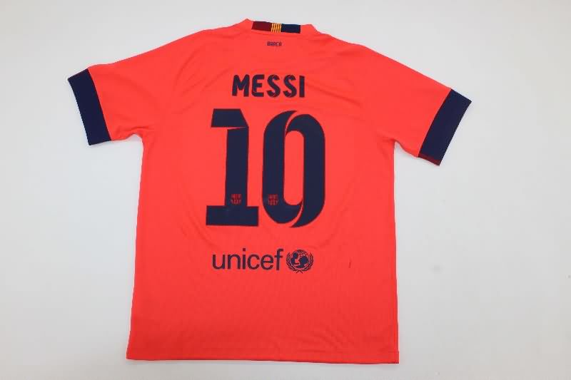 AAA(Thailand) Barcelona 2014/15 Away Retro Soccer Jersey