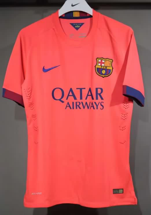 AAA(Thailand) Barcelona 2014/15 Away Retro Soccer Jersey (Player)