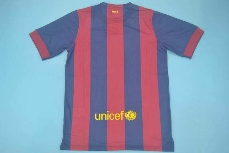 AAA(Thailand) Barcelona 2014/15 Home Retro Soccer Jersey