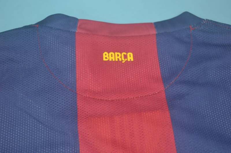 AAA(Thailand) Barcelona 2014/15 Home Retro Soccer Jersey