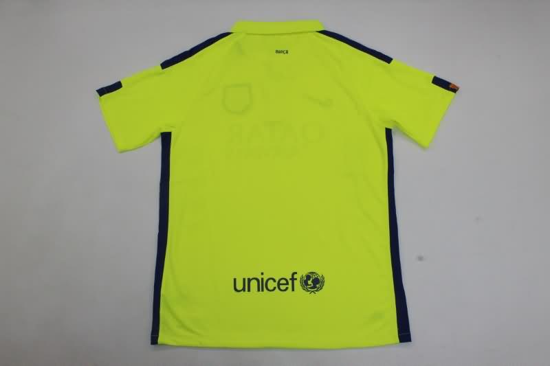 AAA(Thailand) Barcelona 2014/15 Third Retro Soccer Jersey