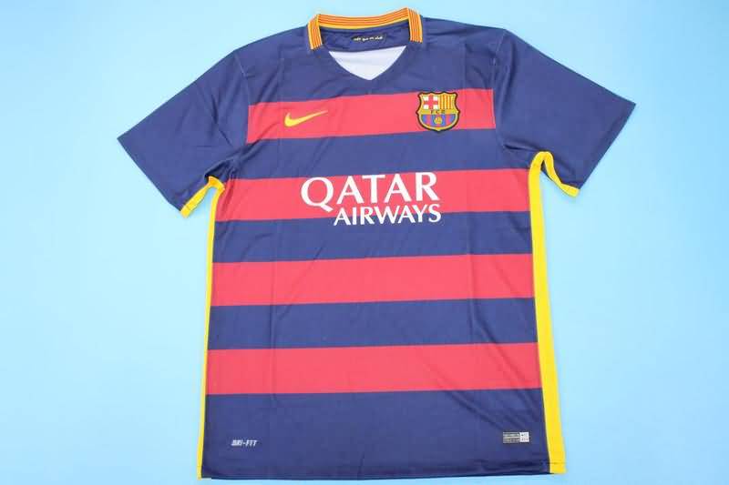 AAA(Thailand) Barcelona 2015/16 Home Retro Soccer Jersey