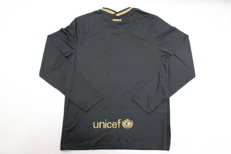 AAA(Thailand) Barcelona 2020/21 Away Long Sleeve Retro Soccer Jersey