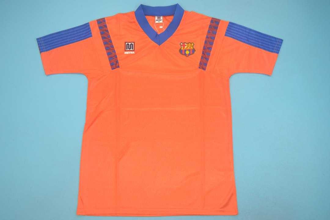 AAA(Thailand) Barcelona 1991/92 Away Retro Soccer Jersey