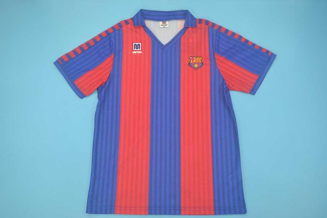 AAA(Thailand) Barcelona 1991/92 Home Retro Soccer Jersey