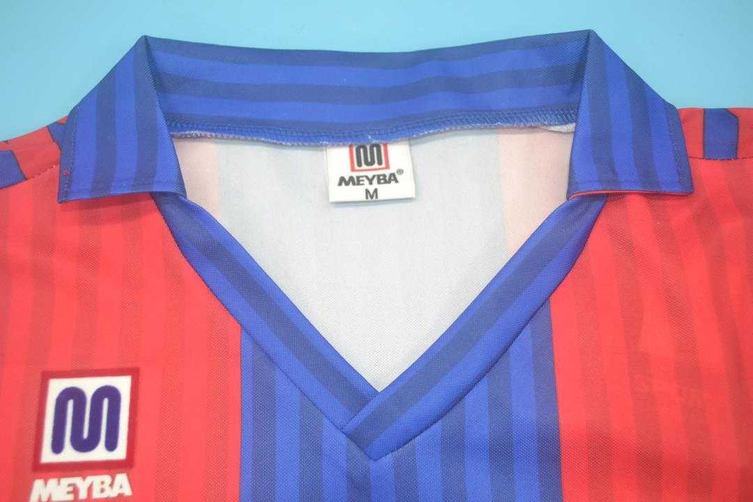 AAA(Thailand) Barcelona 1991/92 Home Retro Soccer Jersey
