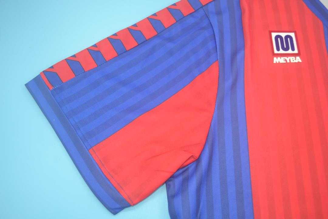 AAA(Thailand) Barcelona 1991/92 Home Retro Soccer Jersey