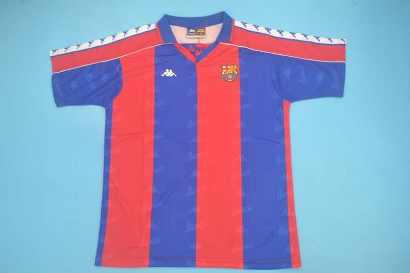 AAA(Thailand) Barcelona 1992/95 Home Retro Soccer Jersey