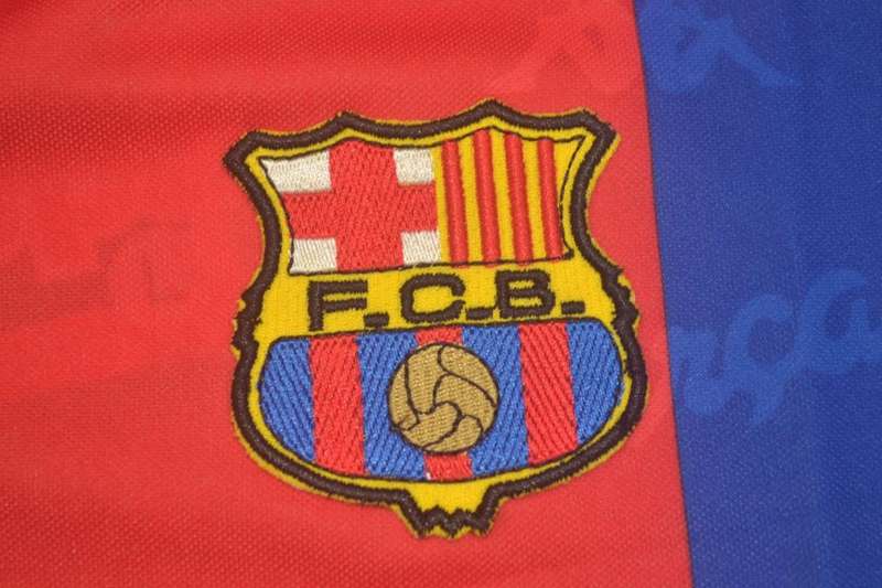 AAA(Thailand) Barcelona 1992/95 Home Retro Soccer Jersey