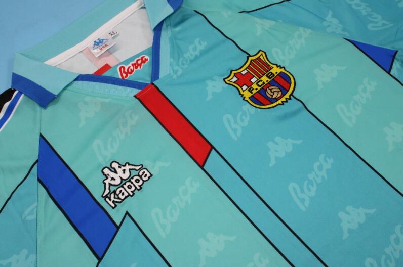 AAA(Thailand) Barcelona 1995/97 Away Retro Soccer Jersey