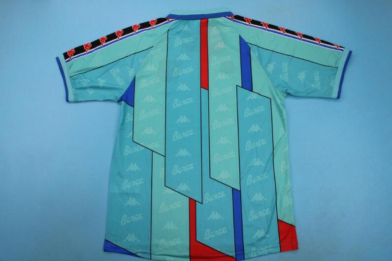 AAA(Thailand) Barcelona 1995/97 Away Retro Soccer Jersey