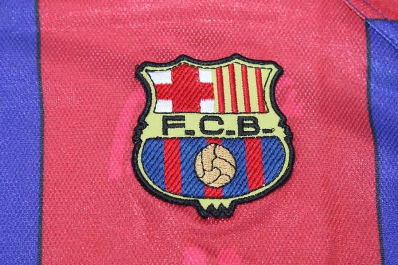 AAA(Thailand) Barcelona 1995/97 Home Retro Soccer Jersey