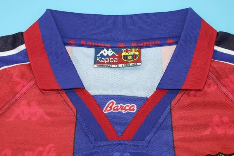 AAA(Thailand) Barcelona 1995/97 Home Retro Soccer Jersey