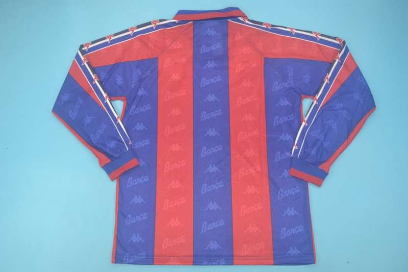 AAA(Thailand) Barcelona 1995/97 Home Retro Soccer Jersey(L/S)