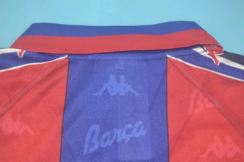 AAA(Thailand) Barcelona 1995/97 Home Retro Soccer Jersey(L/S)