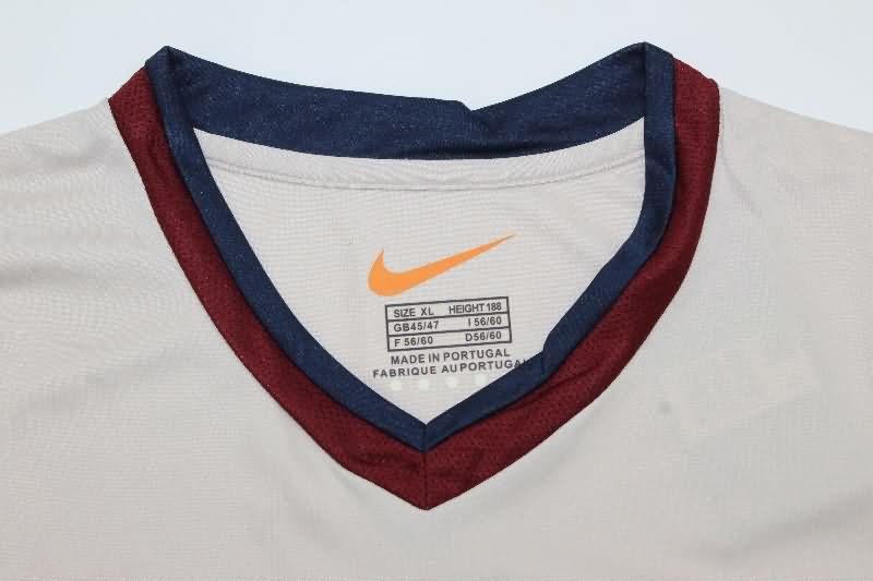 AAA(Thailand) Barcelona 1999/2000 Away Long Sleeve Retro Soccer Jersey