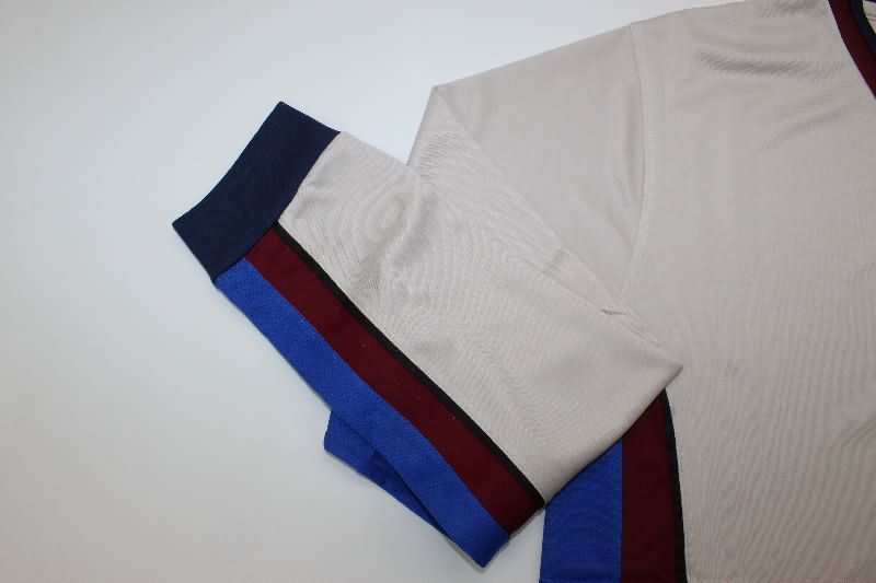 AAA(Thailand) Barcelona 1999/2000 Away Long Sleeve Retro Soccer Jersey
