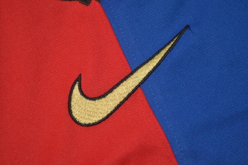 AAA(Thailand) Barcelona 1999/00 Home Retro Soccer Jersey(L/S)