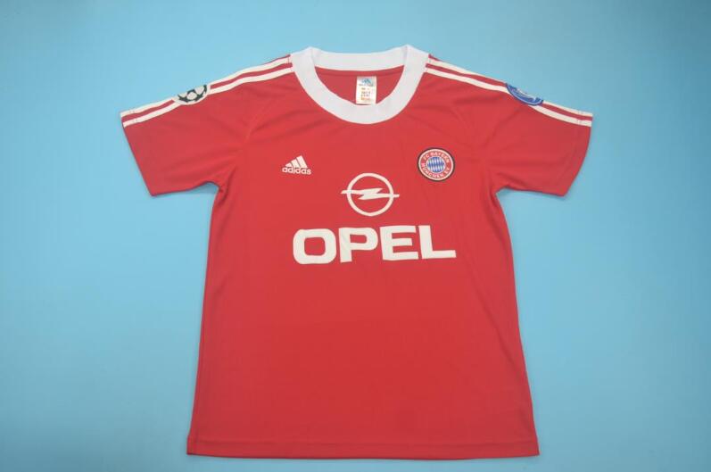 AAA(Thailand) Bayern Munich 2000/01 Home Retro Soccer Jersey