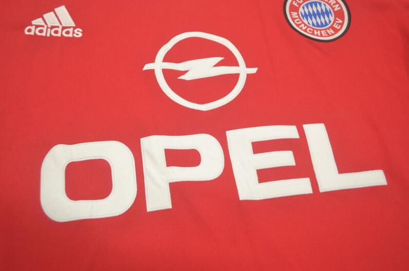 AAA(Thailand) Bayern Munich 2000/01 Home Retro Soccer Jersey