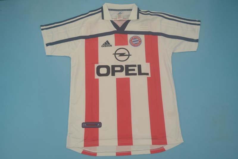 AAA(Thailand) Bayern Munich 2000/02 Away Retro Soccer Jersey