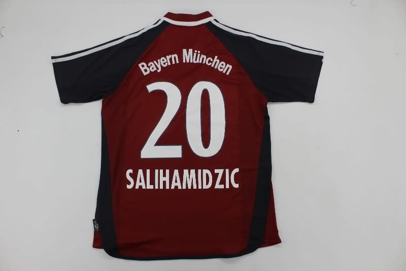 AAA(Thailand) Bayern Munich 2001/02 Home Retro Soccer Jersey