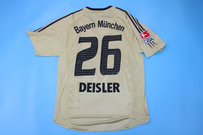 AAA(Thailand) Bayern Munich 2004/05 Away Retro Soccer Jersey