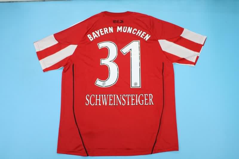 AAA(Thailand) Bayern Munich 2010/11 Home Retro Soccer Jersey