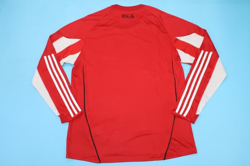 AAA(Thailand) Bayern Munich 2010/11 Home Retro Soccer Jersey(L/S)