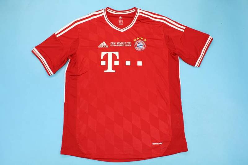 AAA(Thailand) Bayern Munich 2012/13 Home UCL Final Retro Soccer Jersey