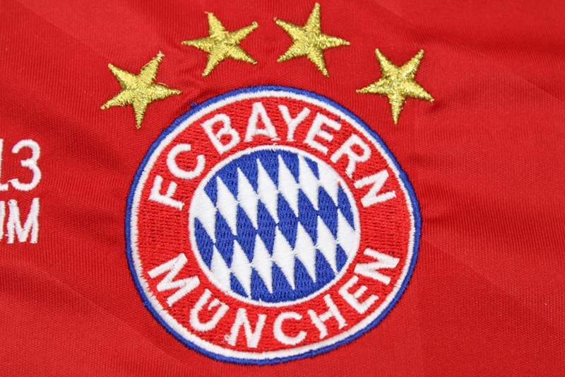 AAA(Thailand) Bayern Munich 2012/13 Home UCL Final Retro Soccer Jersey