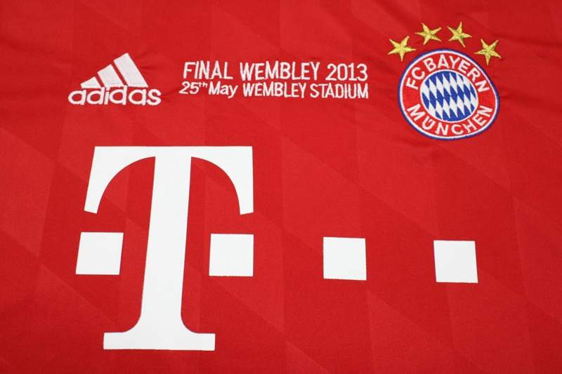 AAA(Thailand) Bayern Munich 2012/13 Home UCL Final Retro Soccer Jersey