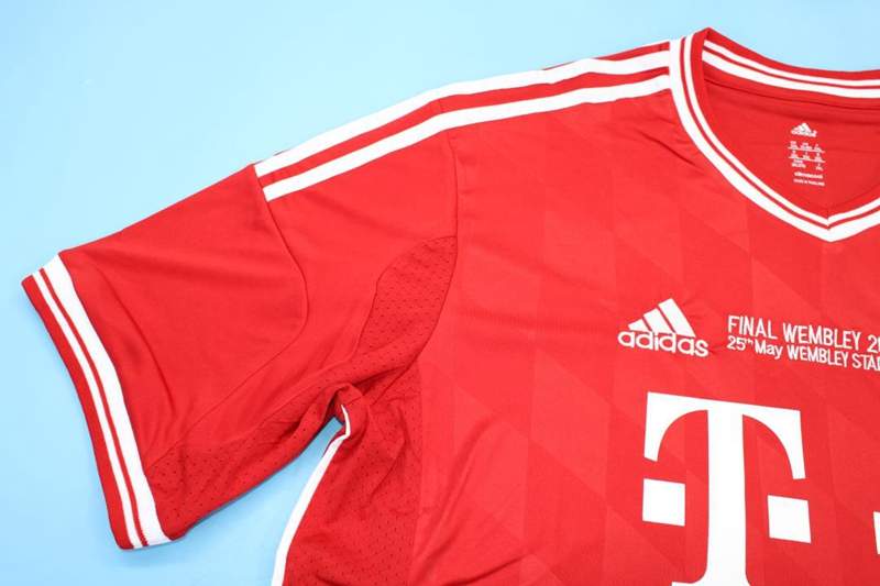 AAA(Thailand) Bayern Munich 2012/13 Home UCL Final Retro Soccer Jersey