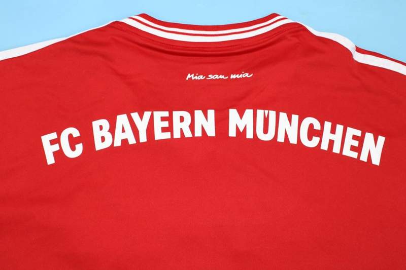 AAA(Thailand) Bayern Munich 2012/13 Home UCL Final Retro Soccer Jersey