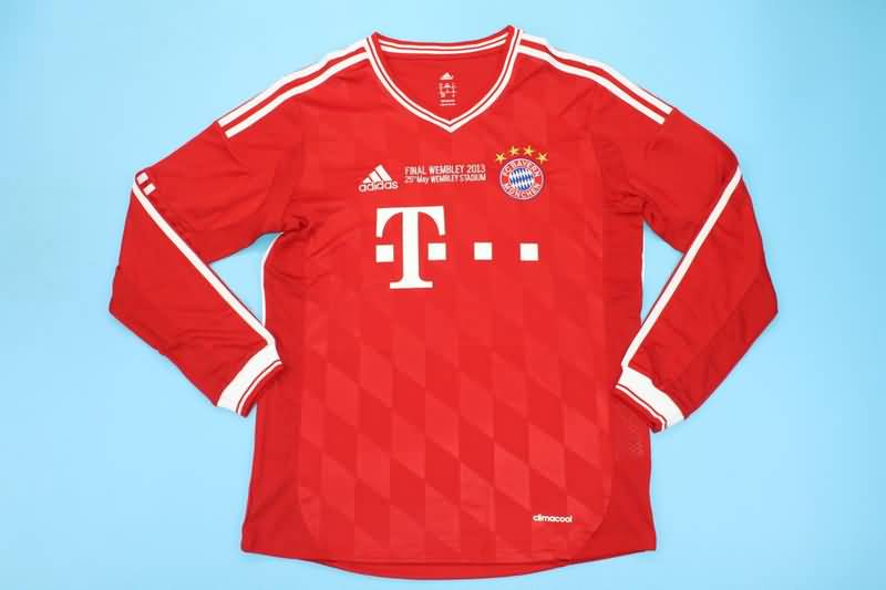 AAA(Thailand) Bayern Munich 2012/13 Home Retro Soccer Jersey(L/S)