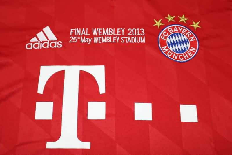 AAA(Thailand) Bayern Munich 2012/13 Home Retro Soccer Jersey(L/S)