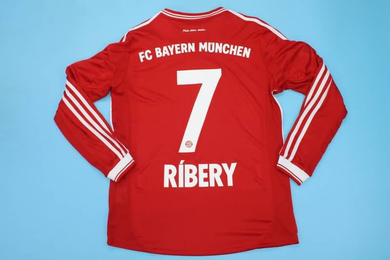 AAA(Thailand) Bayern Munich 2012/13 Home Retro Soccer Jersey(L/S)