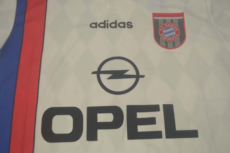 AAA(Thailand) Bayern Munich 1995/96 Away Retro Soccer Jersey